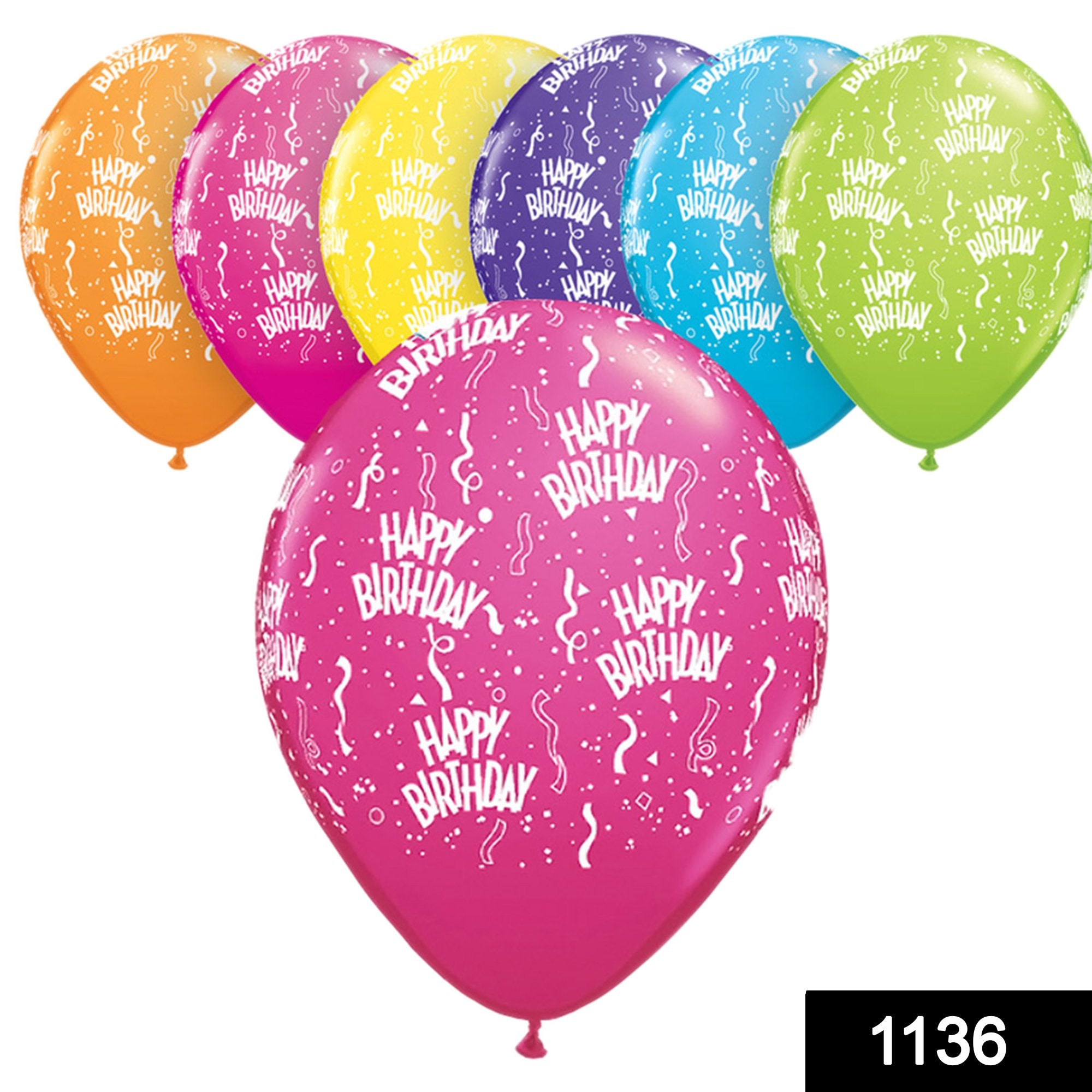 1136 Balloon Pack for Birthday Party Decoration & Occasions (100 pcs) - SkyShopy 1136 Balloon Pack for Birthday Party Decoration & Occasions (100 pcs) - SkyShopy
